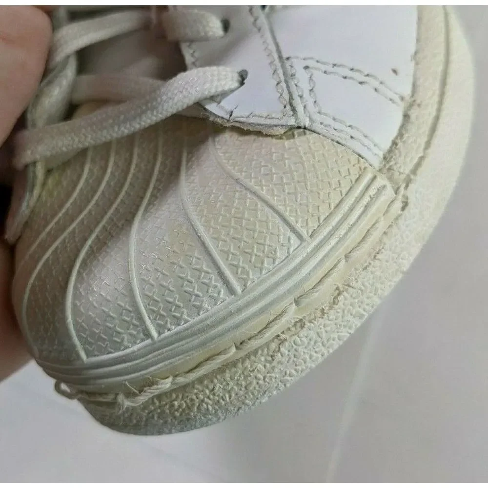 Adidas Superstar Sneakers White Blue  Leather‎